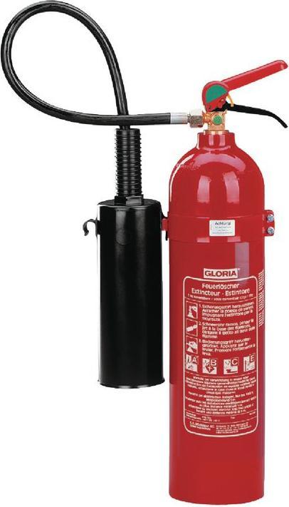 Actual product image Gloria Carbon dioxide fire extinguisher (B, C)