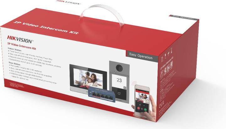 Immagine prodotto Hikvision DS-KIS604-S(C) Citofono IP (Ethernet)