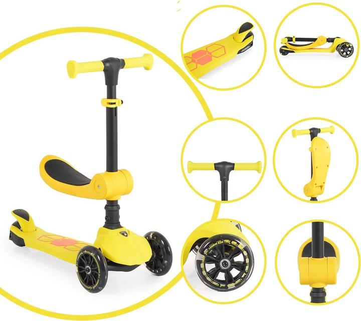 Actual product image Moni Children's scooter 2 in 1 Lamborghini