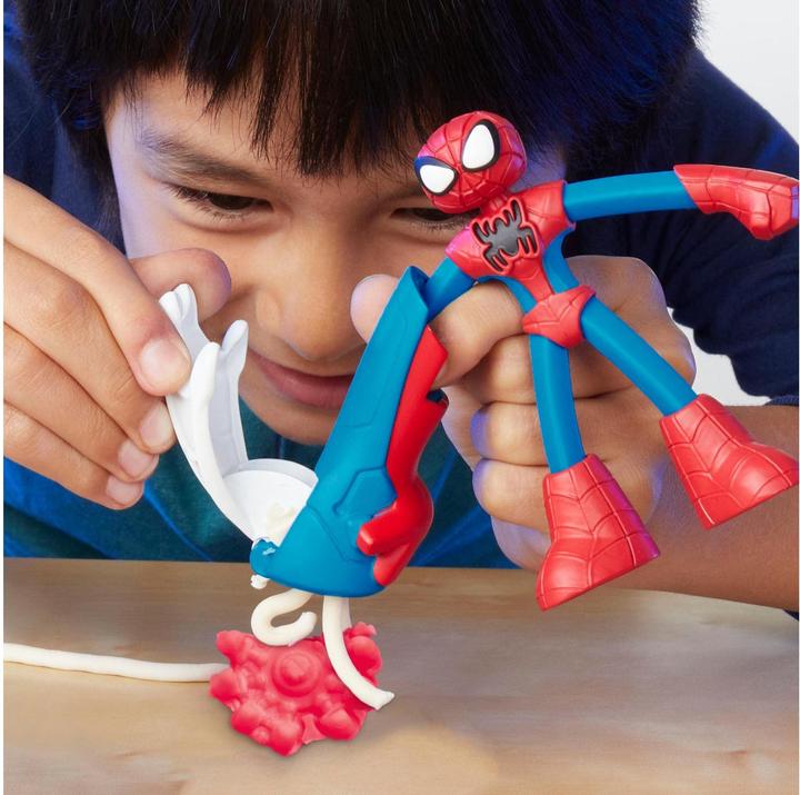 Image du produit Play-Doh Filets en pâte à modeler Marvel Spider-Man, set de jeu avec figurine