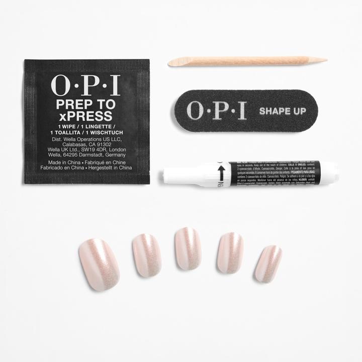 Actual product image OPI Xpress/On Nail Art (Artificial nails, Rose)