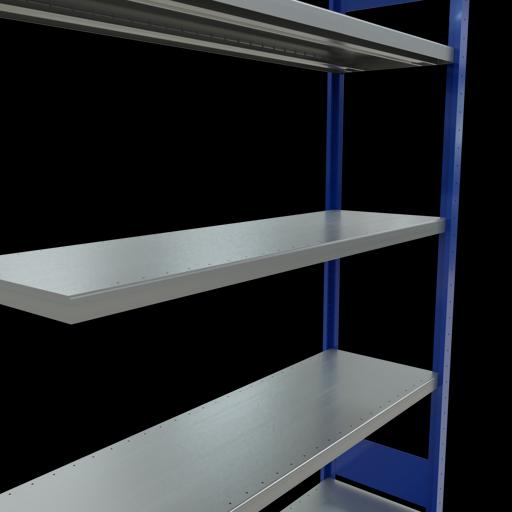 Produktbild Schulte Lagertechnik Stecksystem Anbauregal MULTIplus250 mit Längenriegel