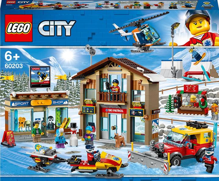 Actual product image LEGO ski resort (60203, LEGO City)