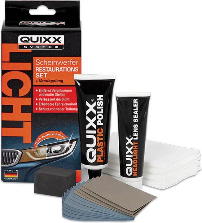 Actual product image Quixx Headlights restoration set (30 ml)