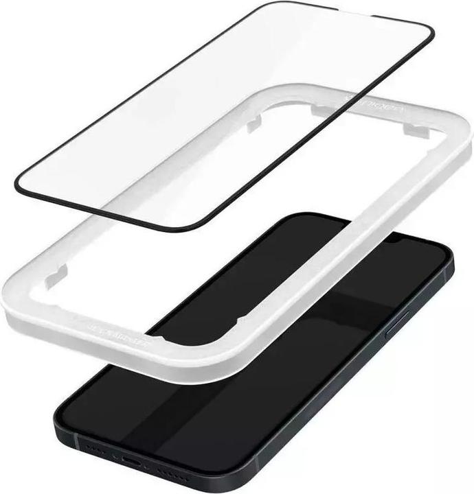 Actual product image Spigen Alm Glass (1 Piece, Apple iPhone 13, Apple iPhone 13 Pro)