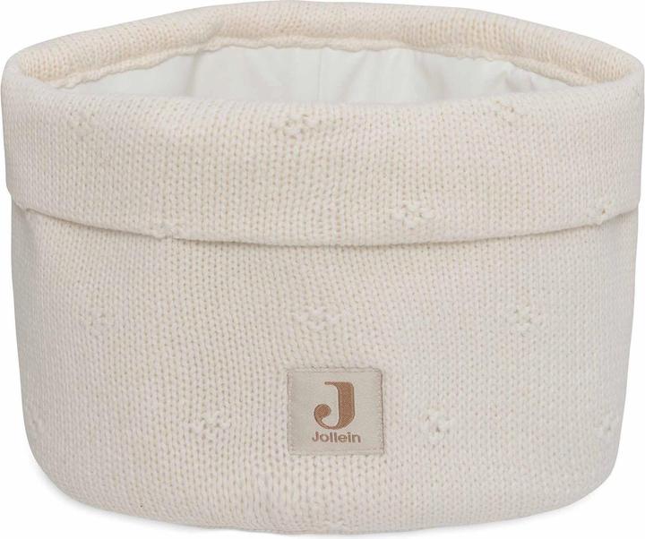 Jollein Care basket Cosy Knit Ivory 14 x 18 cm