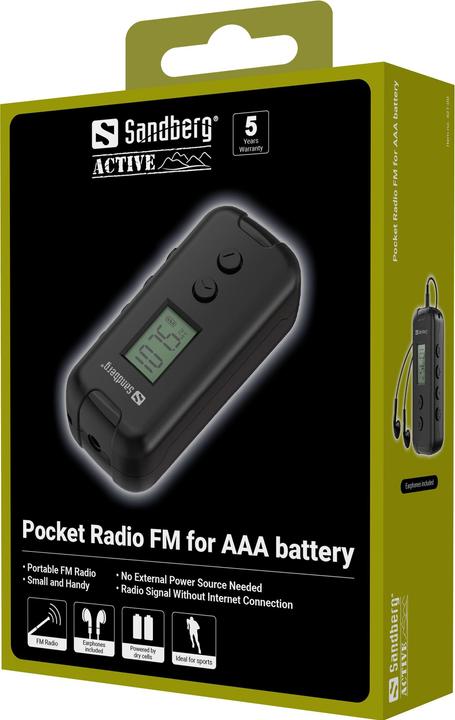 Produktbild Sandberg Pocket Radio (FM)