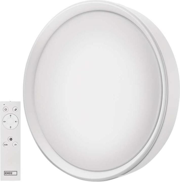Produktbild Emos LED Deckenleuchte, rund, 30W, dimmbar, warm/neut./kaltweiss (1800 lm)