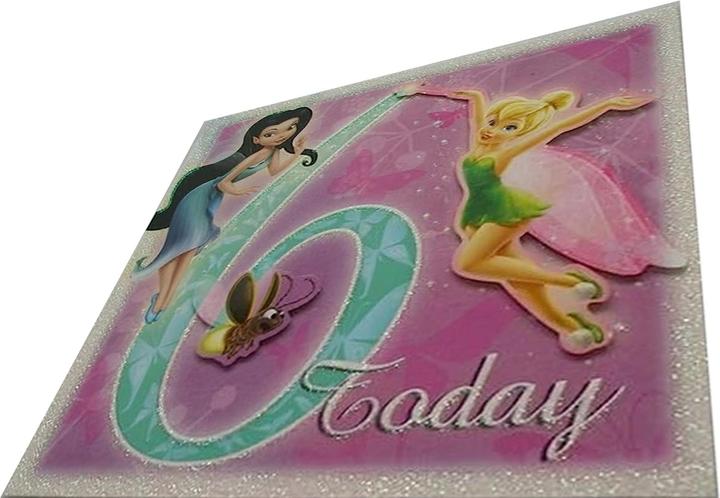 Produktbild Disney Interactive Studios Tinkerbell 6. Geburtstag Grusskarte (1 Stk.)