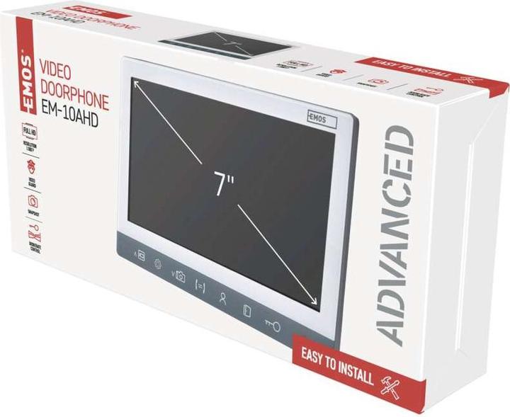 Image du produit Emos Moniteur pour portier vidéo EM-10AHD 7" LCD