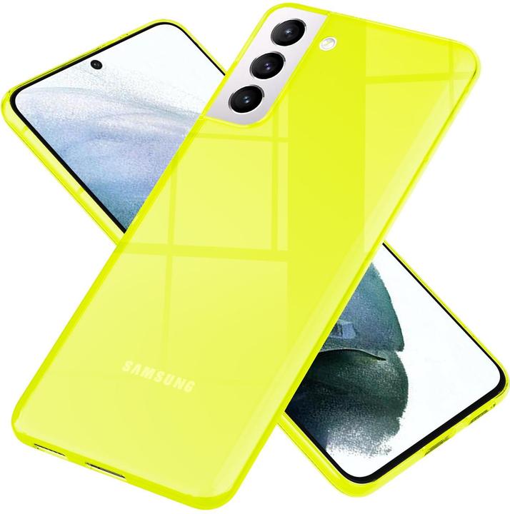Actual product image Nalia Clear Neon Cell Phone Case (Samsung Galaxy S21)