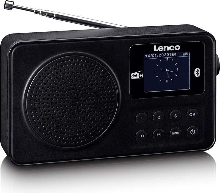 Image du produit Lenco PDR-033BK (FM, DAB+ DAB, Bluetooth)