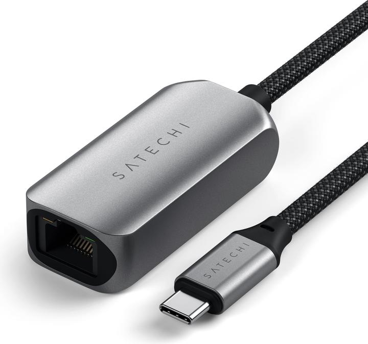 Productafbeelding Satechi USB-C naar Ethernet-adapter 2.5Gb (USB-C, RJ45 2.5 Gigabit Ethernet (1x))