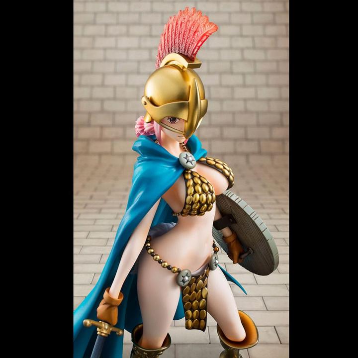 Actual product image Megahouse ONE PIECE - Statue PVC P.O.P S.A - Gladiator Rebecca