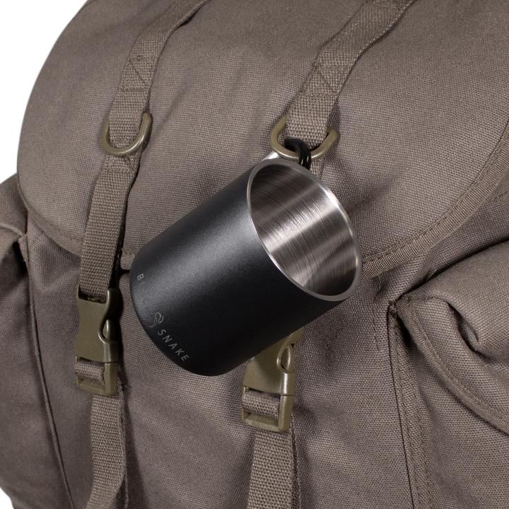 Produktbild Black Snake flacher Teller, tiefer Teller, Besteck, Tasse