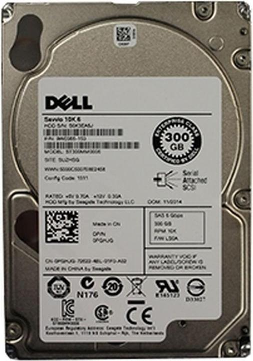 Produktbild Dell Non Assembled - Festplatte - 300 GB - intern - 2.5" (6.4 cm) (0.30 TB, 2.5")