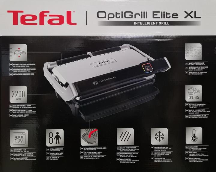 Actual product image Tefal OptiGrill Elite XL