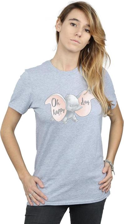 Immagine prodotto Disney Dumbo Happy Day Maglietta Ampia Donna (XL)