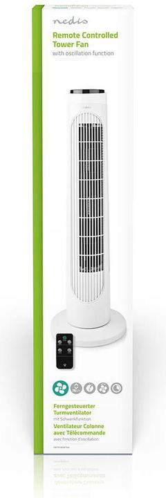 Actual product image Nedis Tower fan | 3-speed | Oscillation