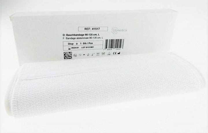 Promedical Bauchbandage weiss 25cm