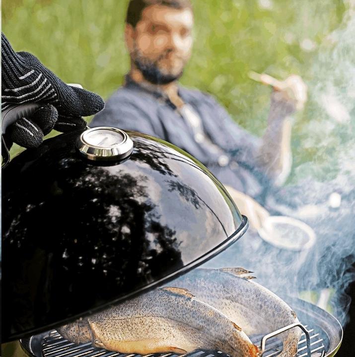 Actual product image Weber Smokey Mountain Cooker (57 cm)