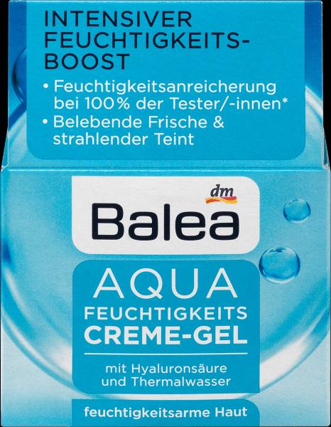 Produktbild dm Balea Aqua Feuchtigkeits Creme-Gel (50 ml, Tagescreme)