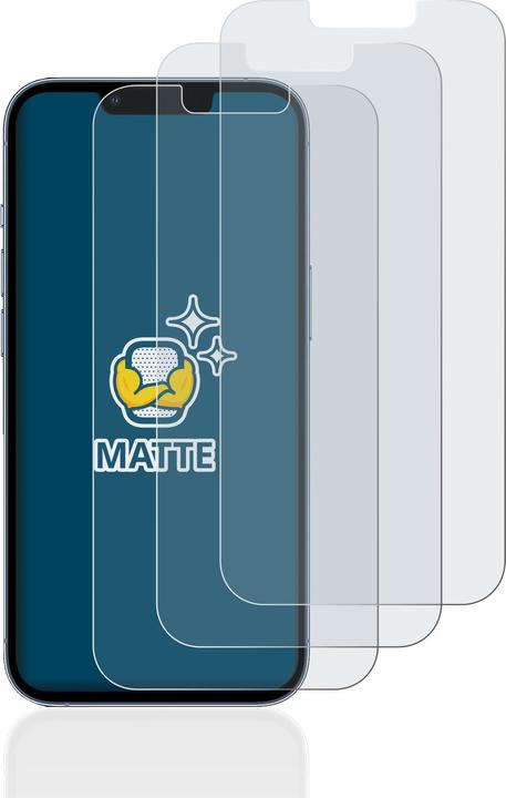 Produktbild BROTECT Entspiegelungs-Schutzfolie Displayschutz Matt (6 Stück, Apple iPhone 13 Pro)