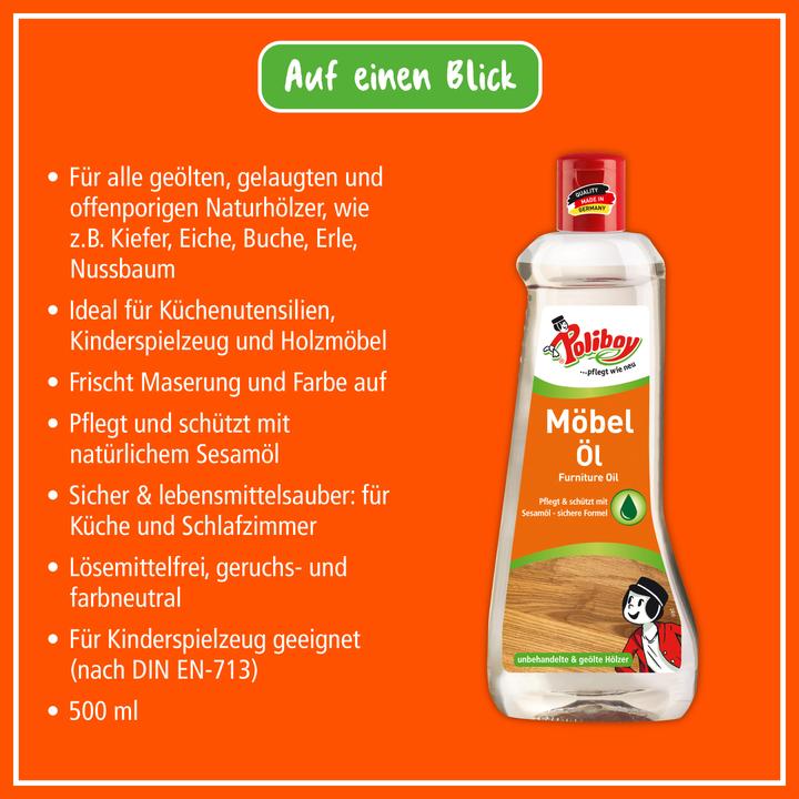 Produktbild Poliboy Möbel Öl