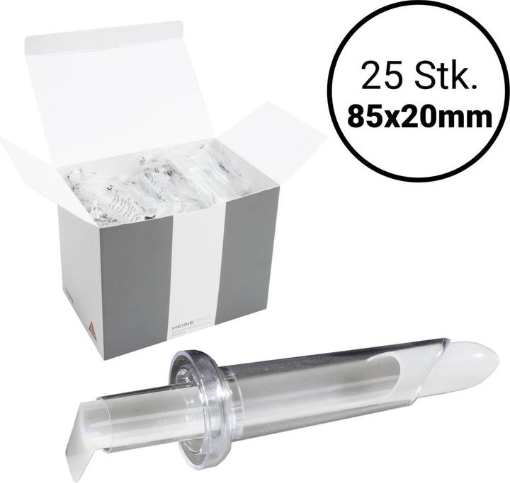 Heine Unispec Anoskope Einmalgebrauchs-Tuben 85x20mm (E-003.19.925) - 25 Stück