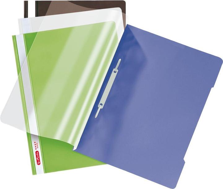 Immagine prodotto Herlitz Raccoglitore a fogli mobili "di qualità", DIN A4, pellicola PP, grigio (A4, 1 x)