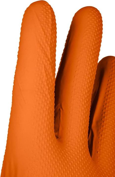 Neo Nitrile gloves, orange, 50 pieces, size L (L)
