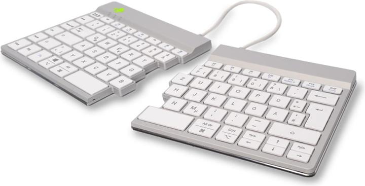 Produktbild R-Go Tools R-Go Tastatur Split Break DE-Layout Bluetooth weiss (DE, Kabellos)