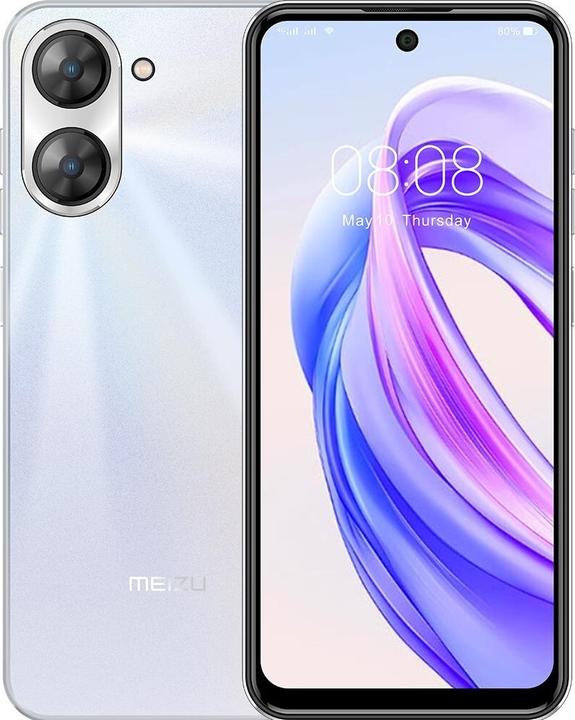 Meizu Smartphone Mblu 21 weiss 6 GB / 128 GB (128 GB, Weiss)
