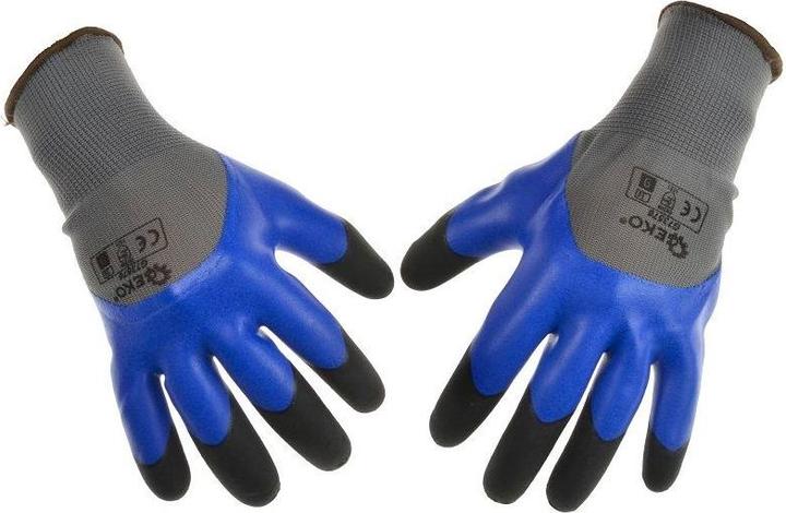 Actual product image GEKO Industrial safety glove, reinforced fingers, size 10 (10)