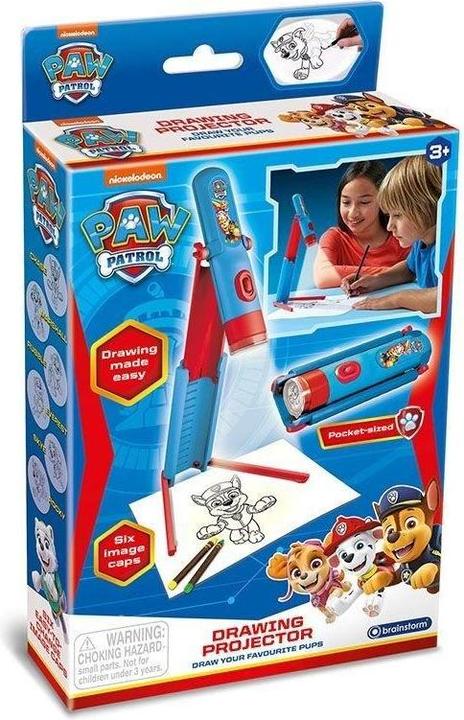 Brainstorm Projecteur de dessin Paw Patrol (Allemand, Français, Italien, Anglais)