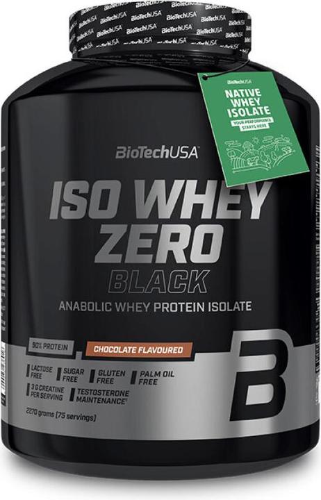 Image du produit Biotech USA Iso Whey Zero Black (Chocolat, 1 pcs, 2270 g)