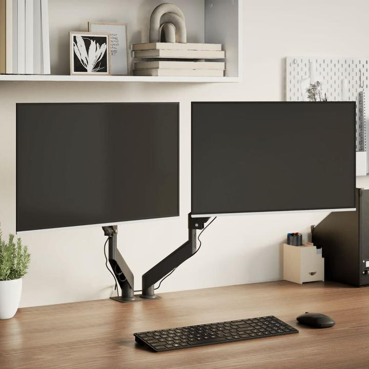 Produktbild VidaXL Doppel-Monitorarm für Max 27 Zoll VESA 75/100 mm 20 kg (27")