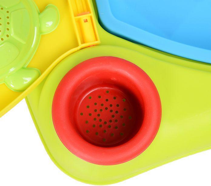 Produktbild Swisshandel24 Kinder Sand- und Wasserspieltisch matschtisch kinder outdoor Spieltisch Outdoor Kinder Sandtisch mit