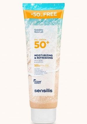Actual product image Sensilis Fotoprotector Gel Cream SPF50+ 250ml (Suntan cream, SPF 50+, 250 ml)