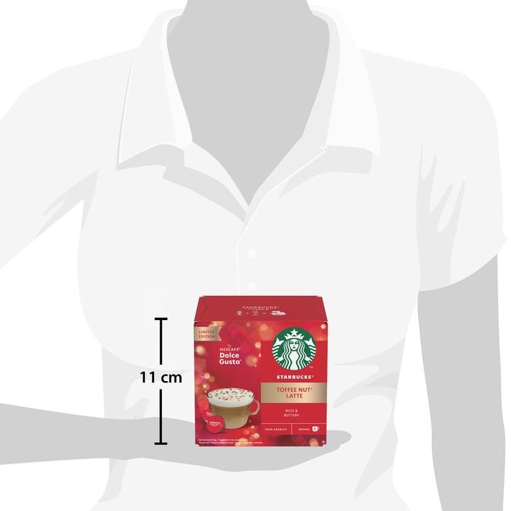 Produktbild Starbucks Toffee Nut Latte by Nescafé Dolce Gusto (6 x Port.)