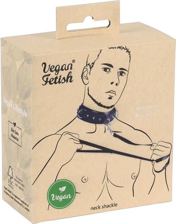 Produktbild Vegan Fetish Halsfessel und Leine