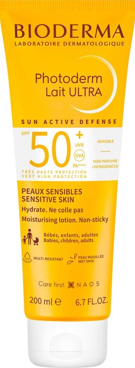 Bioderma Photoderm Lait Ultra SPF50+ Milch (Sonnenmilch, SPF 50+, 200 ml, 226 g)