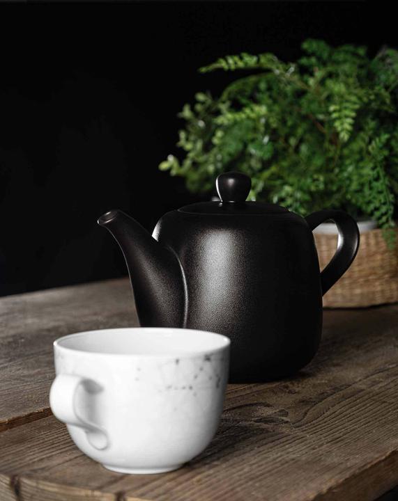 Actual product image Seltmann Liberty Velvet Black Kanne mit Stövchen (1.60 l)
