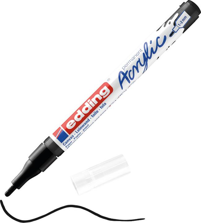 Produktbild Edding Acrylmarker Starter Set 8-teilig (Mehrfarbig, 10 mm, 8 x)