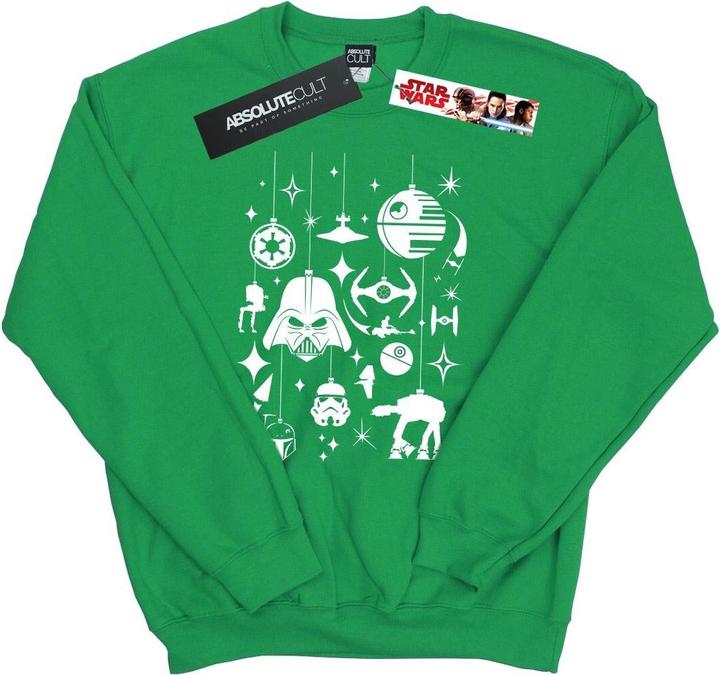 Star Wars Christmas Decorations Sweatshirt (S)