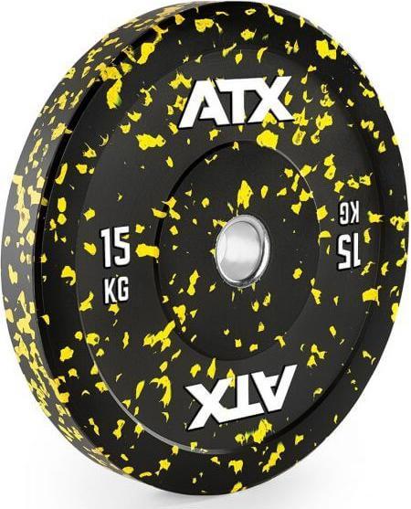 Actual product image ATX Colour Splash Bumper Plates (1 x 15 kg)