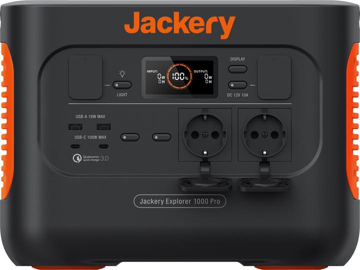 Image du produit Jackery Explorer 1000 Pro (1002 Wh, 11.50 kg)