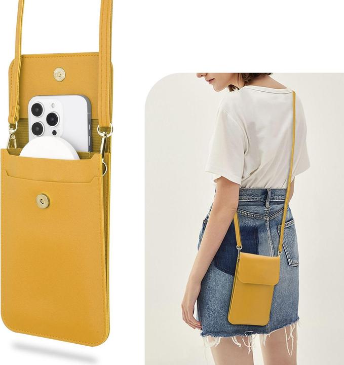 Actual product image Cadorabo Shoulder Bag Phone Case for Samsung Galaxy TREND 2 for Women (Samsung Galaxy Trend 2)