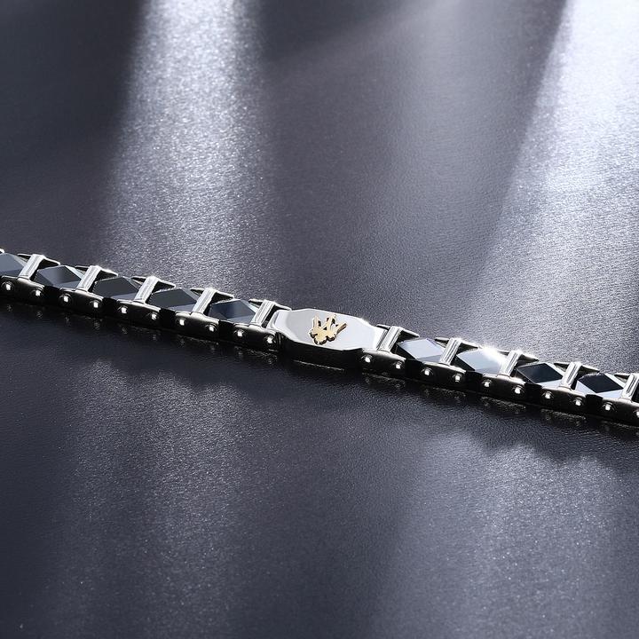Actual product image Maserati Armband (18.50 cm, Ceramic, Stainless steel)