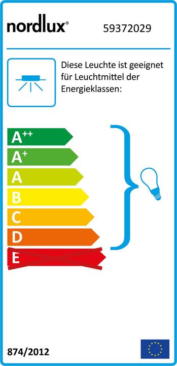 Energielabel Nordlux Klemlicht (E27)